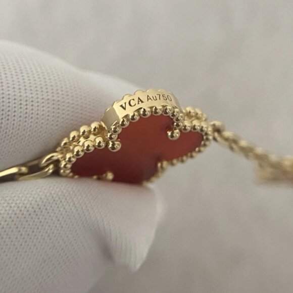 Van Cleef & Arpels 18k red gold bracelet - Picture 4 of 5